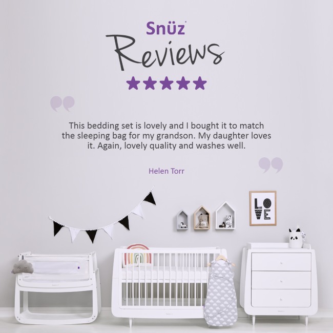 Sniz Reoviews * %k Kk kK This bedding set is lovely and bought it to match the sleeping bag for my grandson. My daughter loves it. Again, lovely quality and washes well. Helen Torr Y v 4 3@-3 I J2 1 